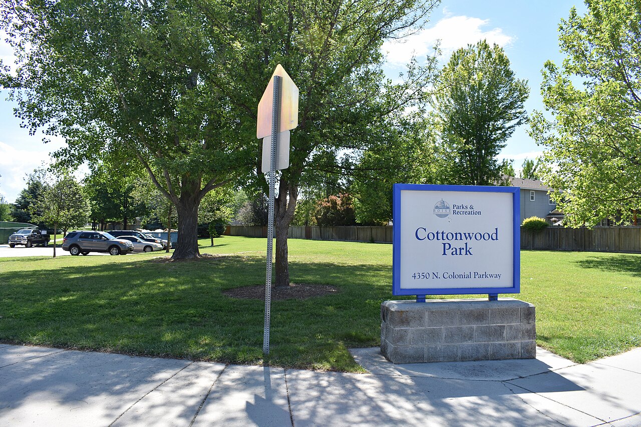 Cottonwood Park in Boise, Idaho
