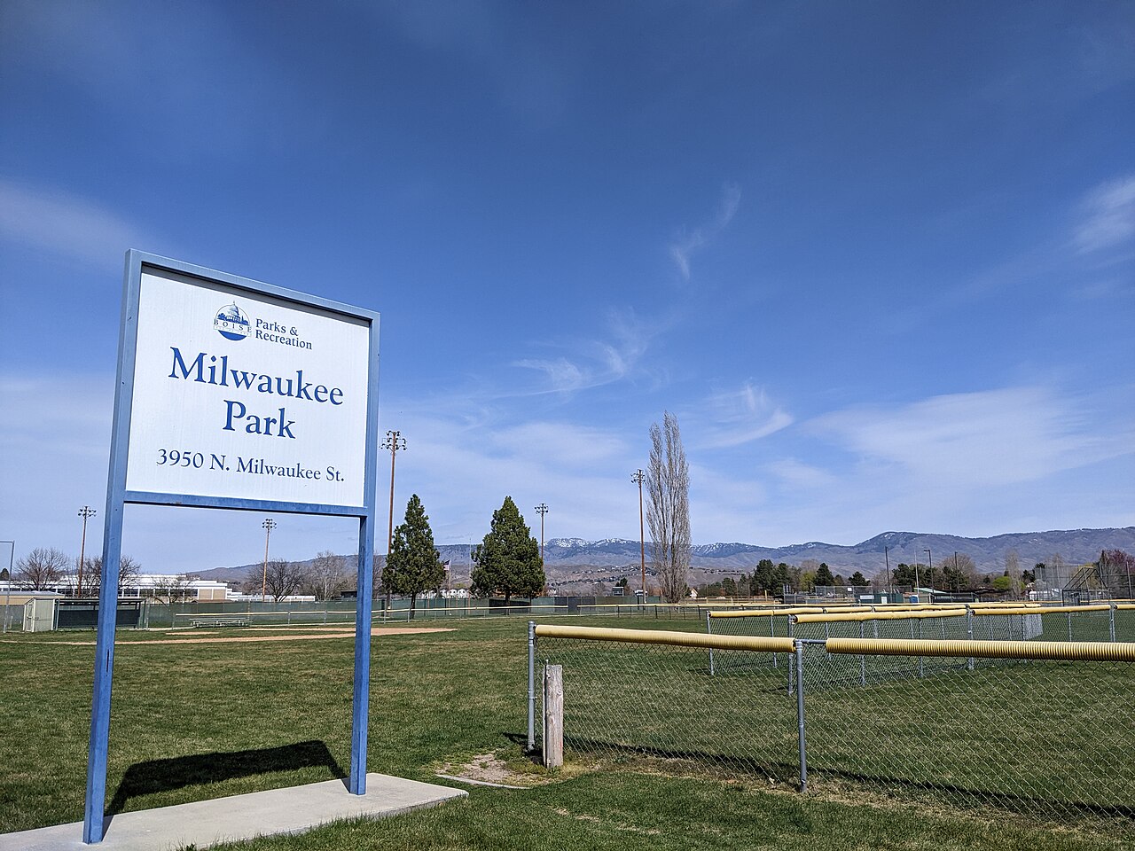 Milwaukee Park in Boise, Idaho